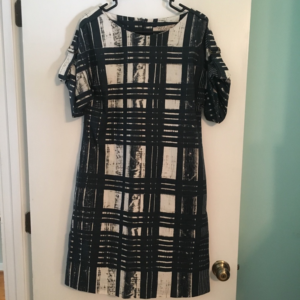 Lela Rose Short Sleeve Dress